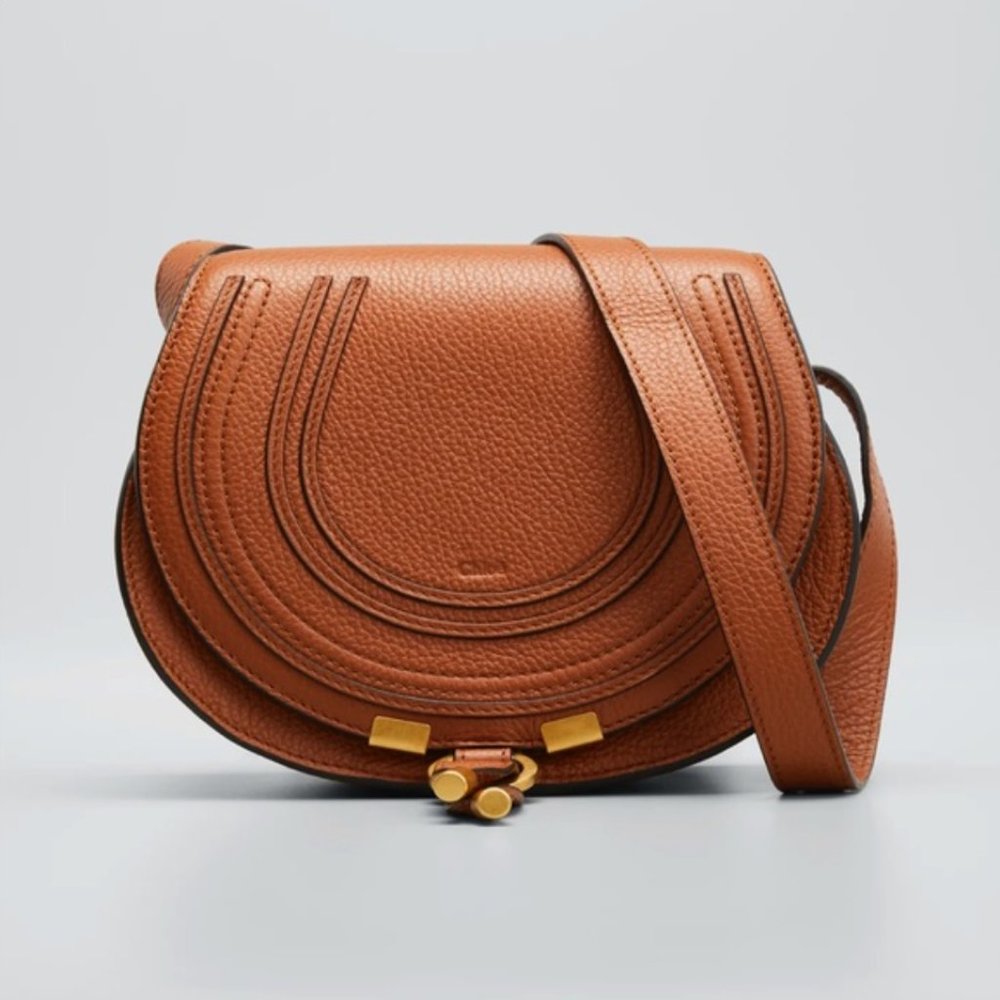 CHLOE Marcie Small Saddle Crossbody Bag